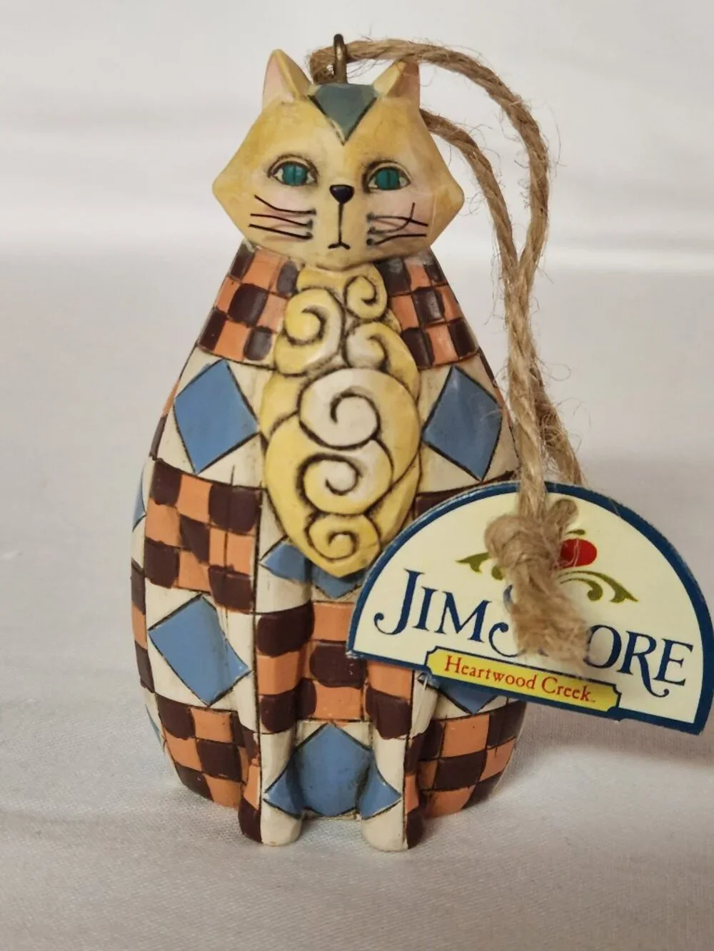 Jim Shore CAT ORNAMENT figurine 2006 retired - Picture 1 of 12